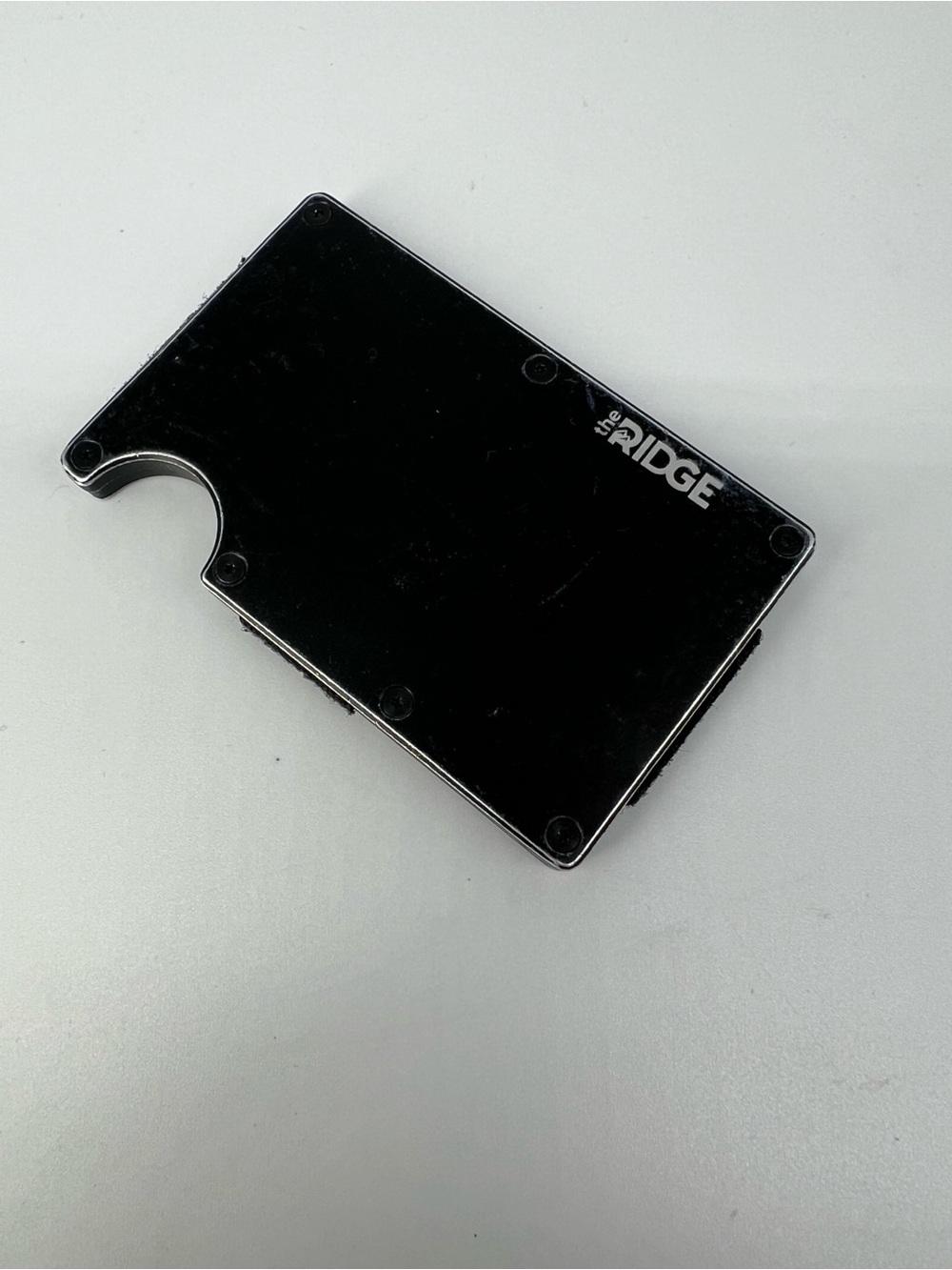 Slim the Ridge RFID Wallet - Black - Picture 2 of 3